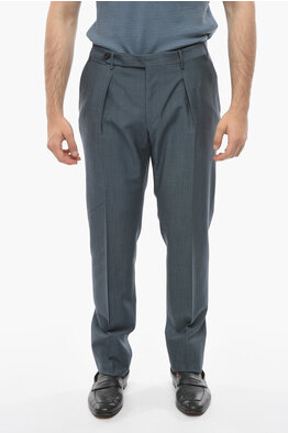 Off-White TAILORING Double-pleated Twill Wool Pants men - Glamood Outlet