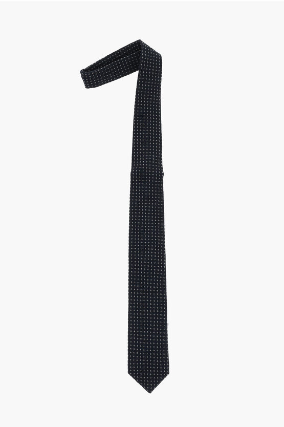 Corneliani Wool And Silk Tie