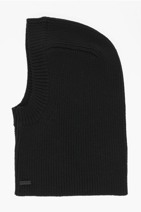 Shop Saint Laurent Wool Balaclava