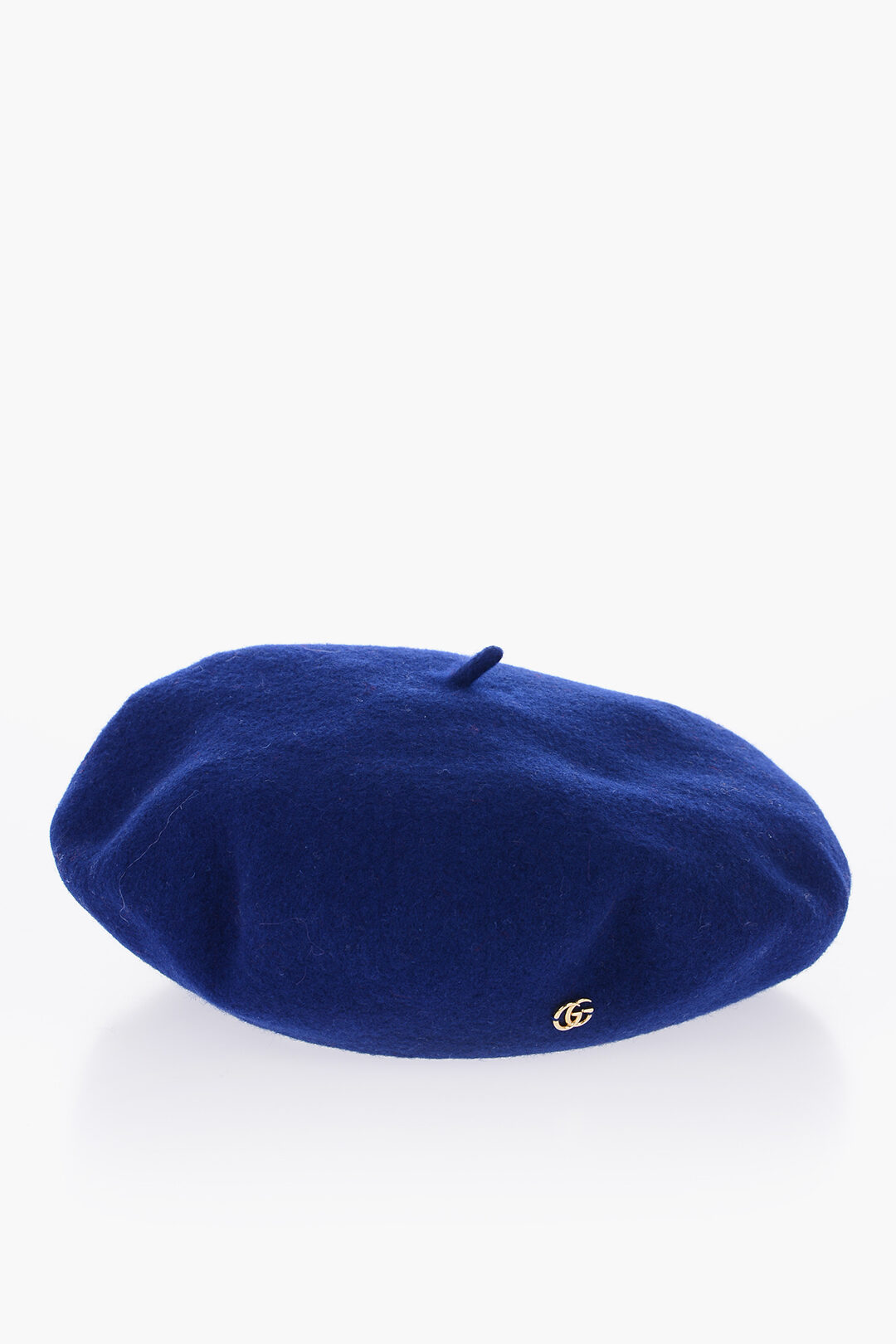 Gucci Wool Beret With Logo Detail women Glamood Outlet