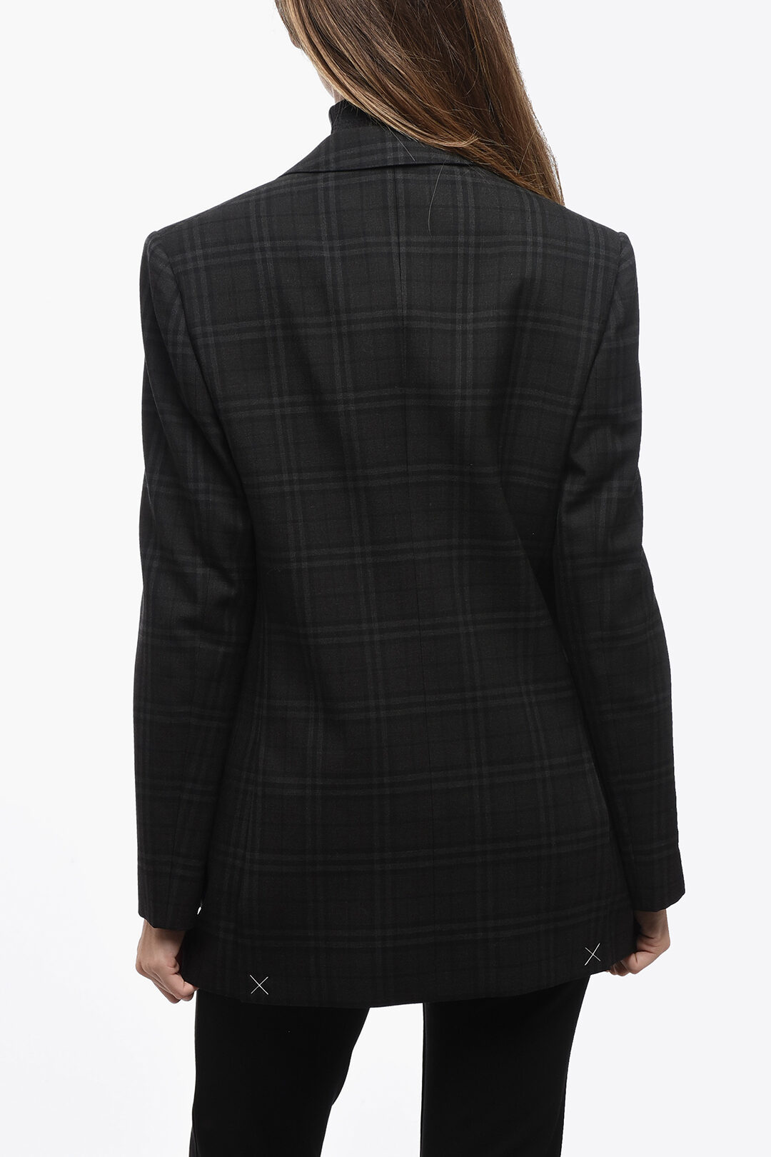 ジャケット Burberry Blazer Monopetto In Lana Burberry London Mansell Men's Virgin Wool Black Blazer