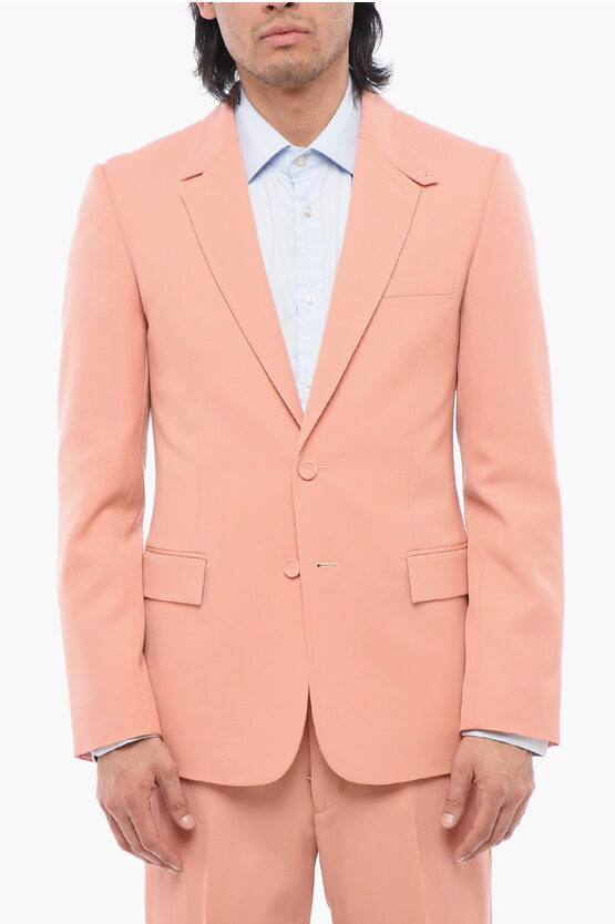 Dior Wool Blazer With Button-down Collar