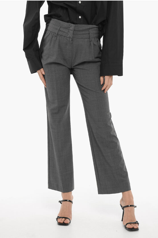 Shop The Garment Wool Blen Pisa Pants With Belt Loops