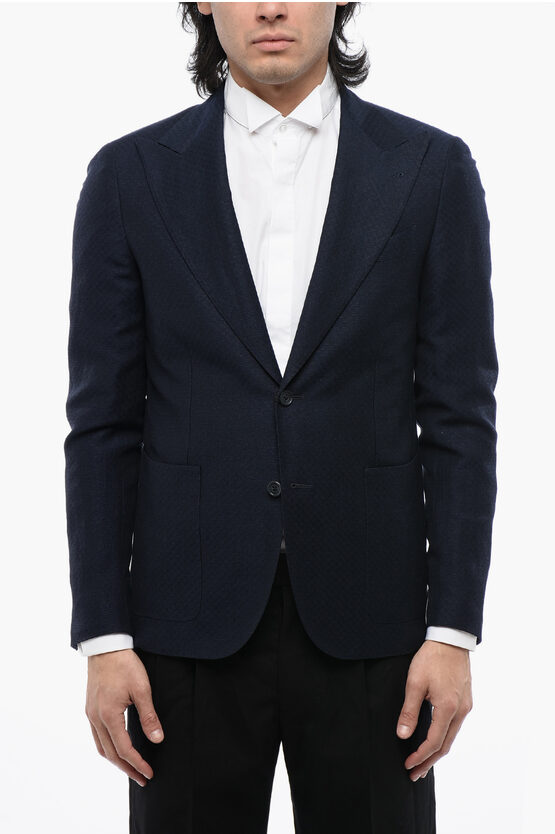Wool Blend Blazer W… - image