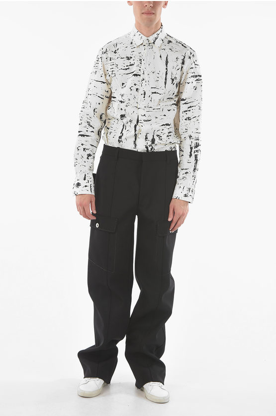Bottega Veneta Wool Blend DOUBLE CAVALRY Cargo Pants men
