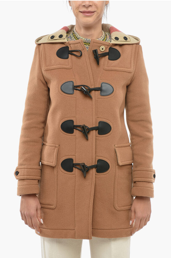 Burberry womens duffle shops coat