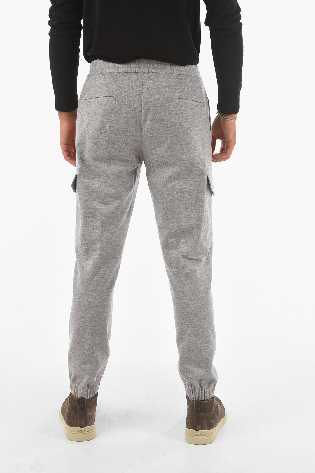 Wool on sale joggers mens