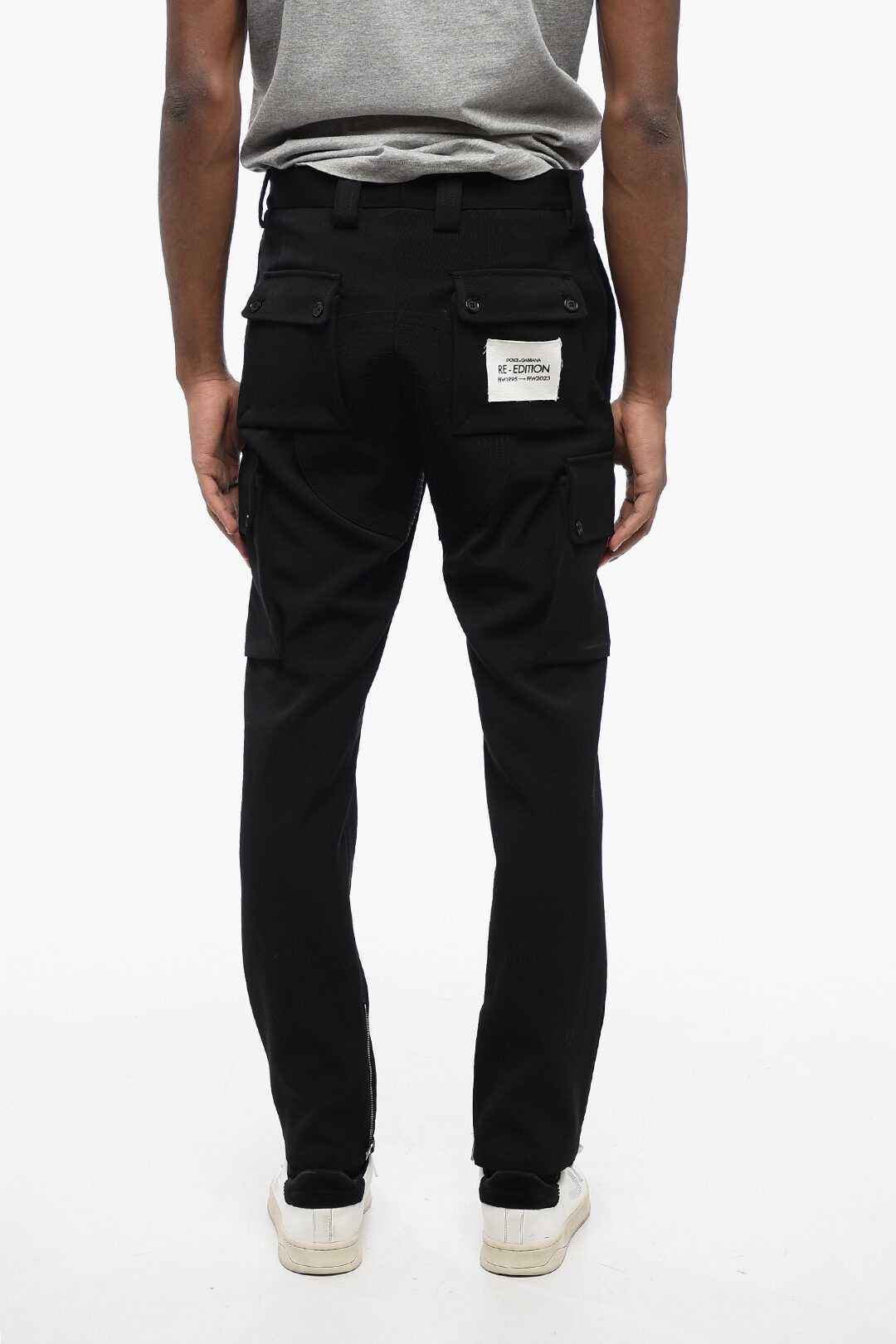 パンツ CLASSIC WINTER WOOL CARGO PANTS VINTAGE 40s Swedish Crown WWII Army Pants Wool Cargo