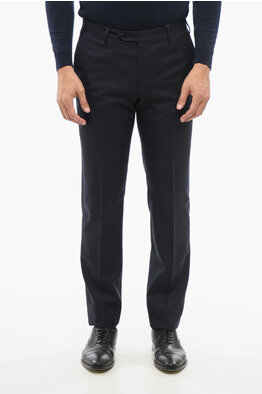 Corneliani Extrafine Virgin Wool LEADER Pants men - Glamood