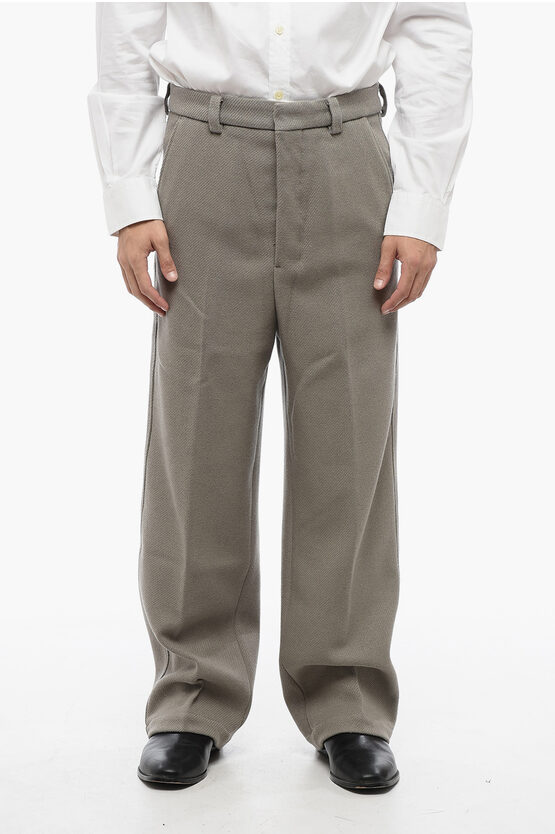 Wool Cloth Chinos P… - image