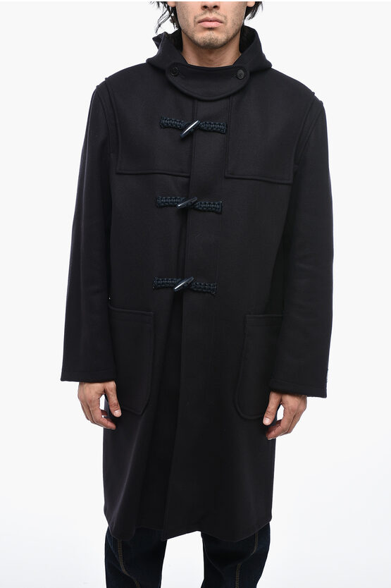 Shop Seafarer Wool Cloth Coat With Frog Closure