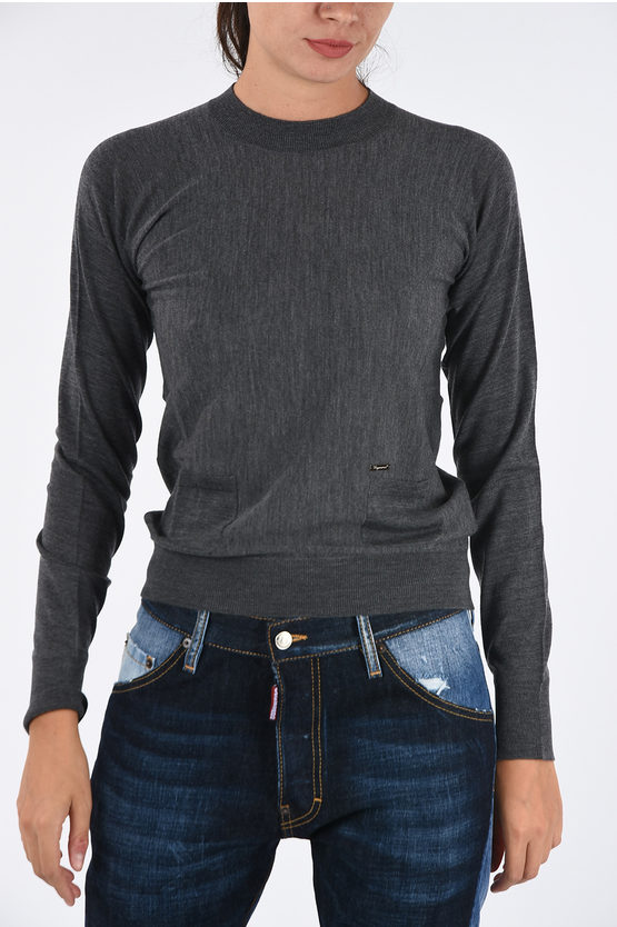 Shop Dsquared2 Wool Crew-neck Sweater