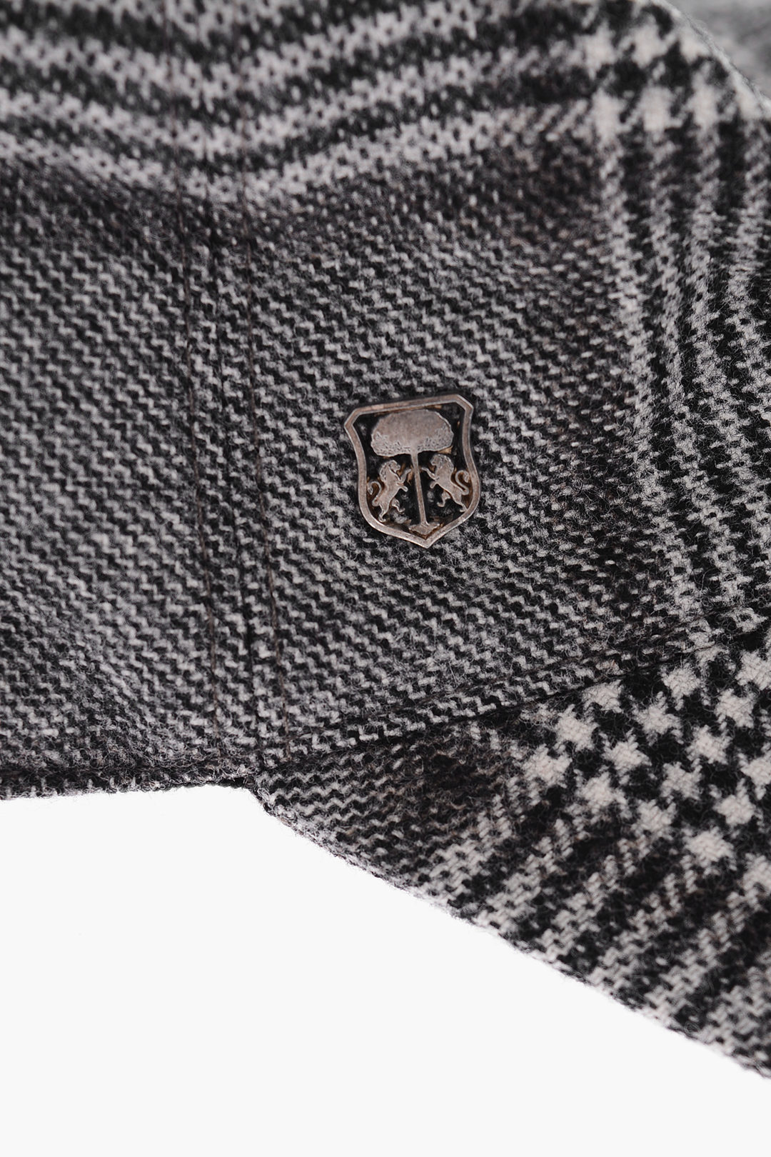 Corneliani Wool District Check Bunnet men - Glamood Outlet