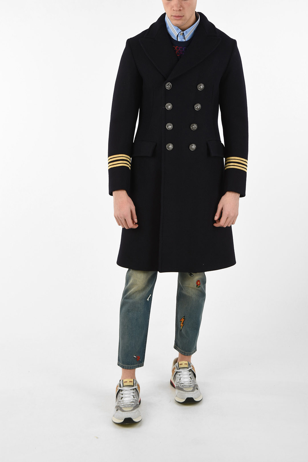 Gucci hotsell overcoat mens