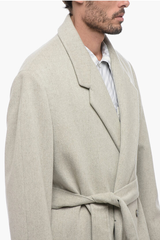 Fear Of God Wool Double-Breasted Coat men - Glamood Outlet