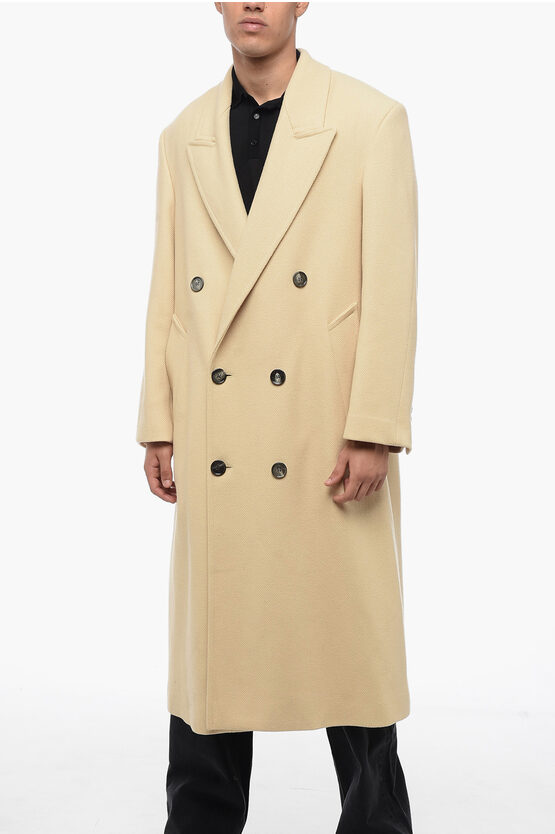 Ami Alexandre Mattiussi Wool Double-breasted Coat