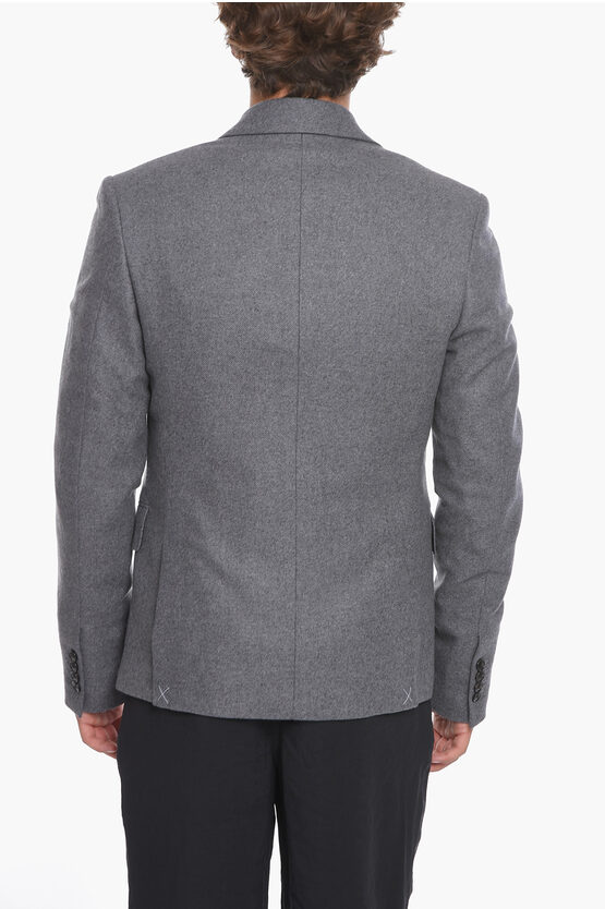 Peak Lapel Wool Blazer main image 0