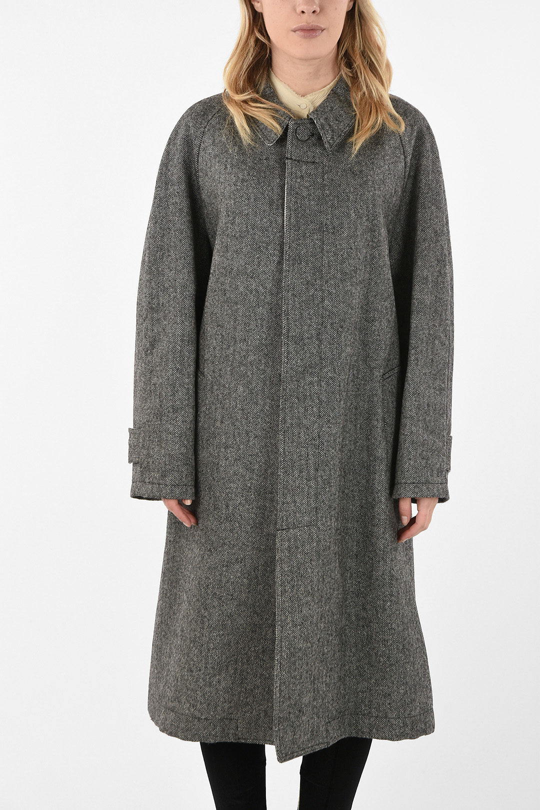 Jejia Wool Herringbone Coat women - Glamood Outlet