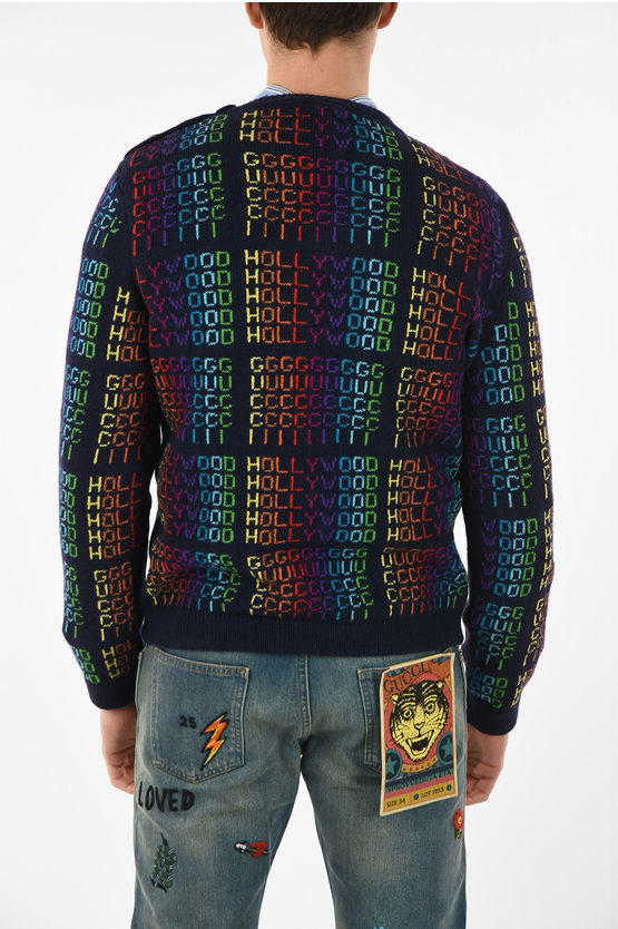 Gucci Wool HOLLYWOOD Sweater men - Glamood Outlet