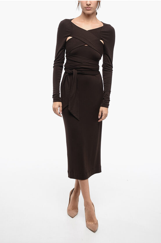 Wool Jersey Dress W… - image