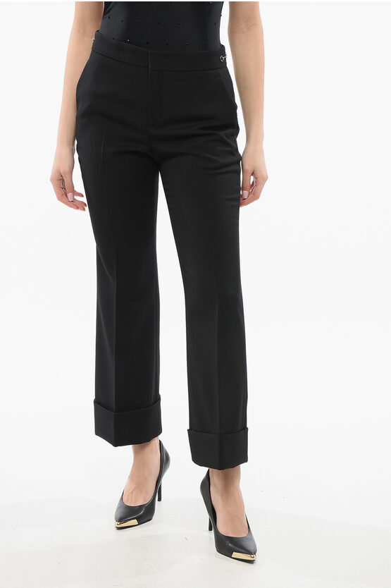 Gucci Wool Pants With Side Clamp