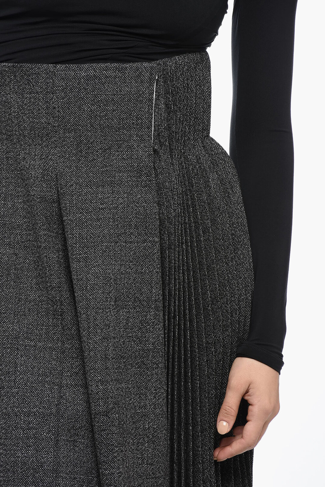 Dior Wool Pleated Long Skirt women - Glamood Outlet