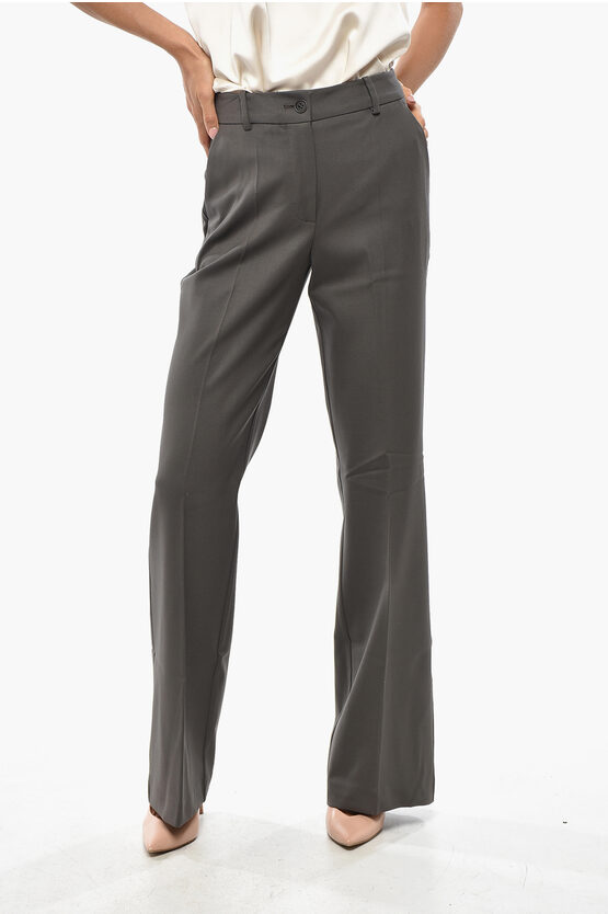 P.a.r.o.s.h Wool Stretch Liliuxy Pants In Black
