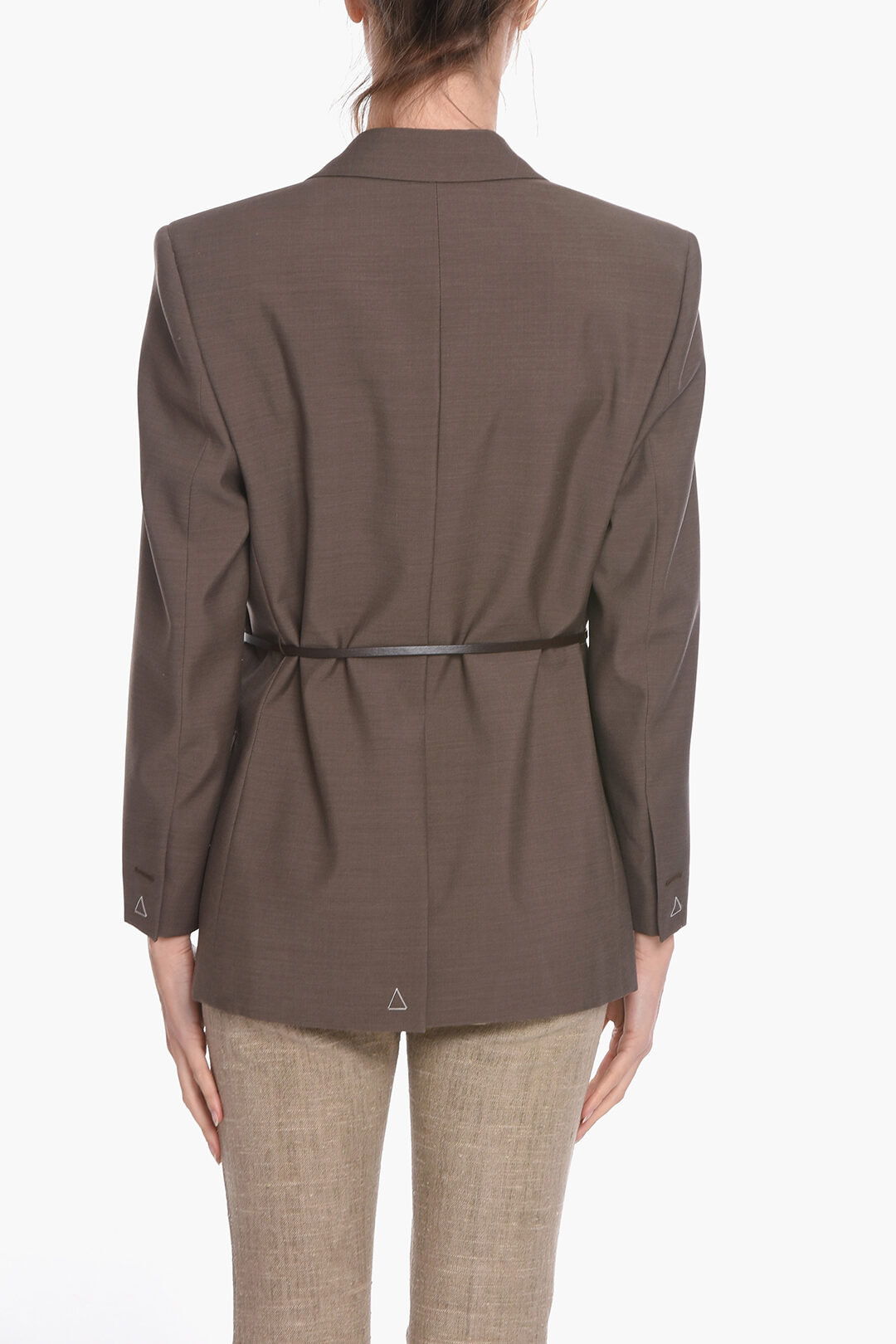Bottega Veneta Wool TRAVEL Single-breasted Blazer with