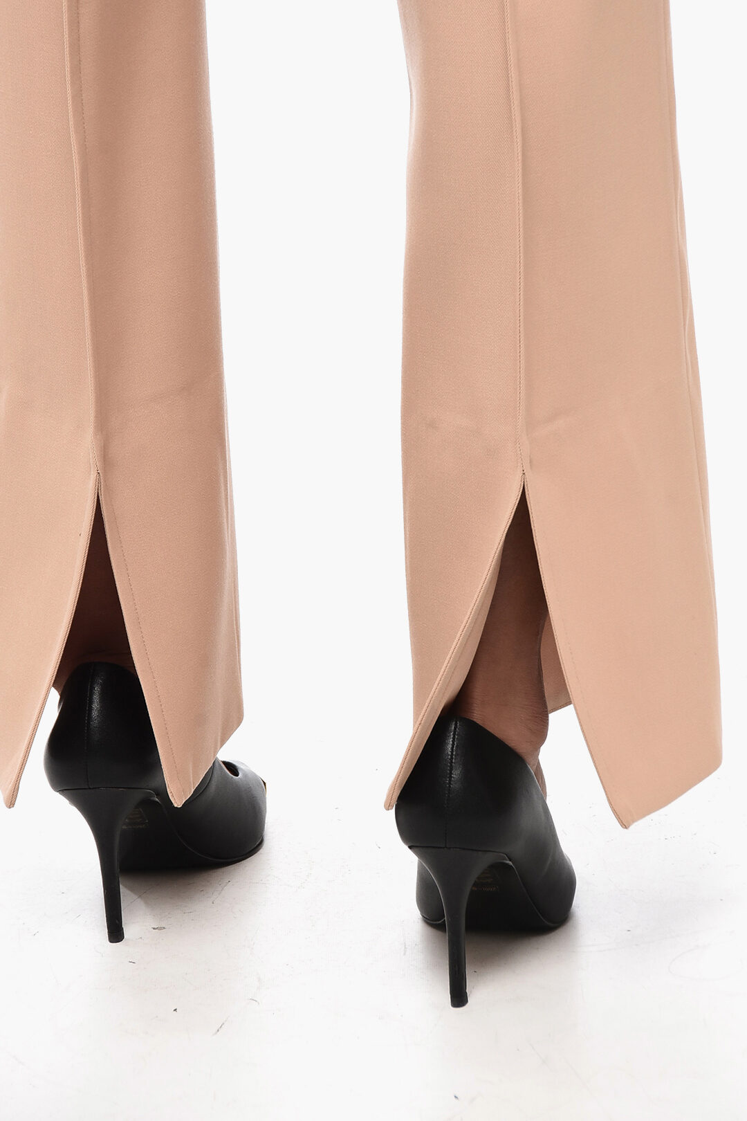 パンツ JIL SANDER Women Straight Pants J02KA0152J40002219 Beige Jil Sander Belted Wool Trousers | Saks Fifth Avenue