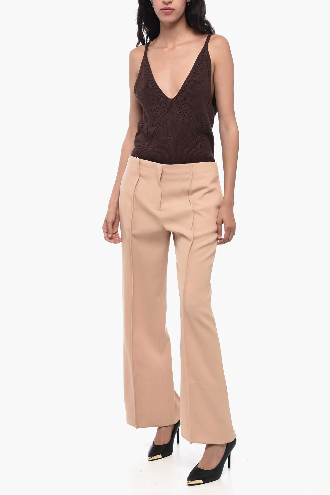 Jil Sander Wool Wide-leg Pants women - Glamood Outlet