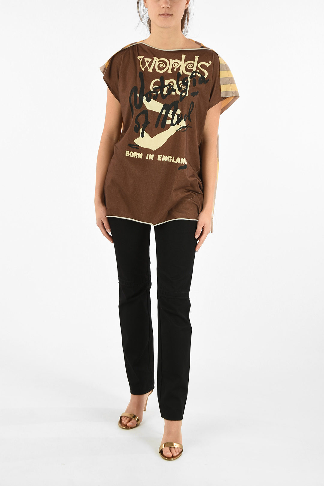 Vivienne Westwood WORLDS END Unstructured SQUARE t-shirt women