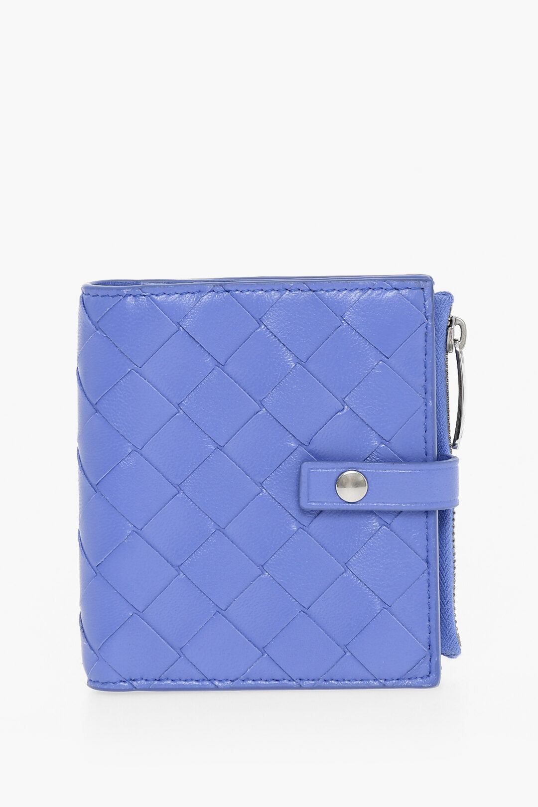 Bottega Woven Leather Bifold Wallet women Glamood Outlet