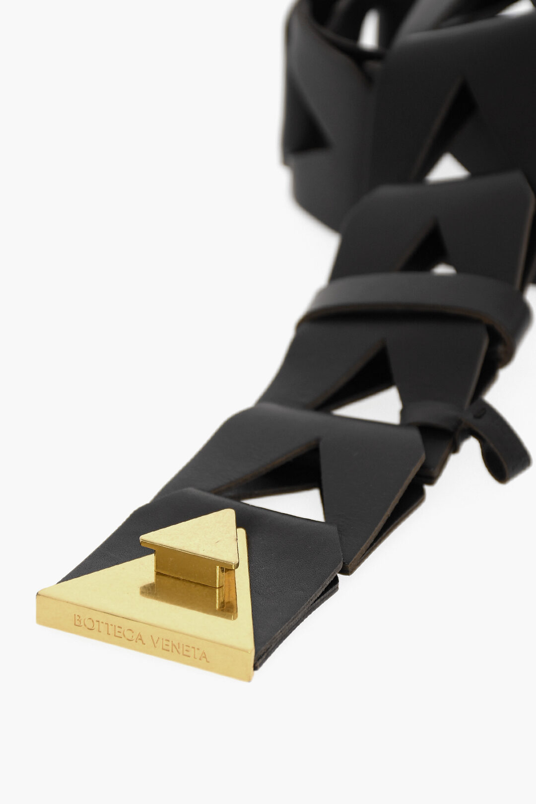 Bottega Veneta Woven Leather FRENCH Belt women - Glamood Outlet display picture 1