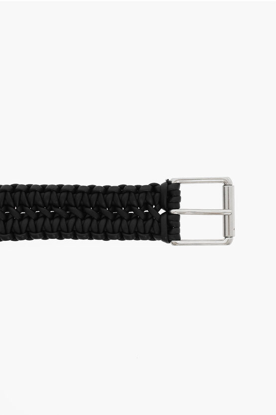 Bottega Woven Leather ROPE Belt men Glamood Outlet
