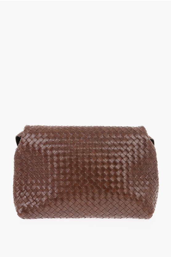 Bottega Woven Leather THE FOLD Crossbody Bag women Glamood Outlet