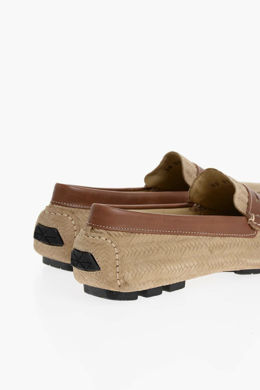 Rowley Suede Leather Penny Loafers main image 0