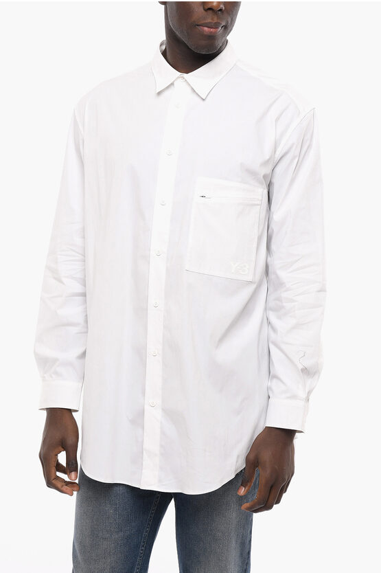 Yohji Yamamoto シャツ Yohji Yamamoto Wildside skull-print Cotton Shirt | Black