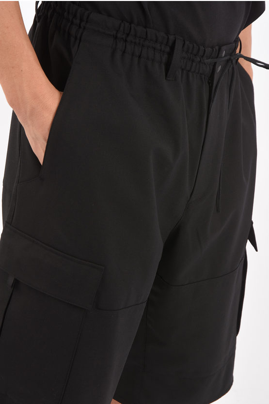 Y-3 by Yohji Yamamoto Y-3 YOHJI YAMAMOTO refined stretch cargo