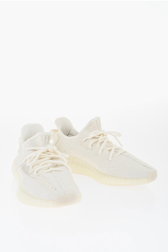 Adidas Originals Yeezy Fabric Solid Color Boost 7 350 V2 Low-top Sneakers