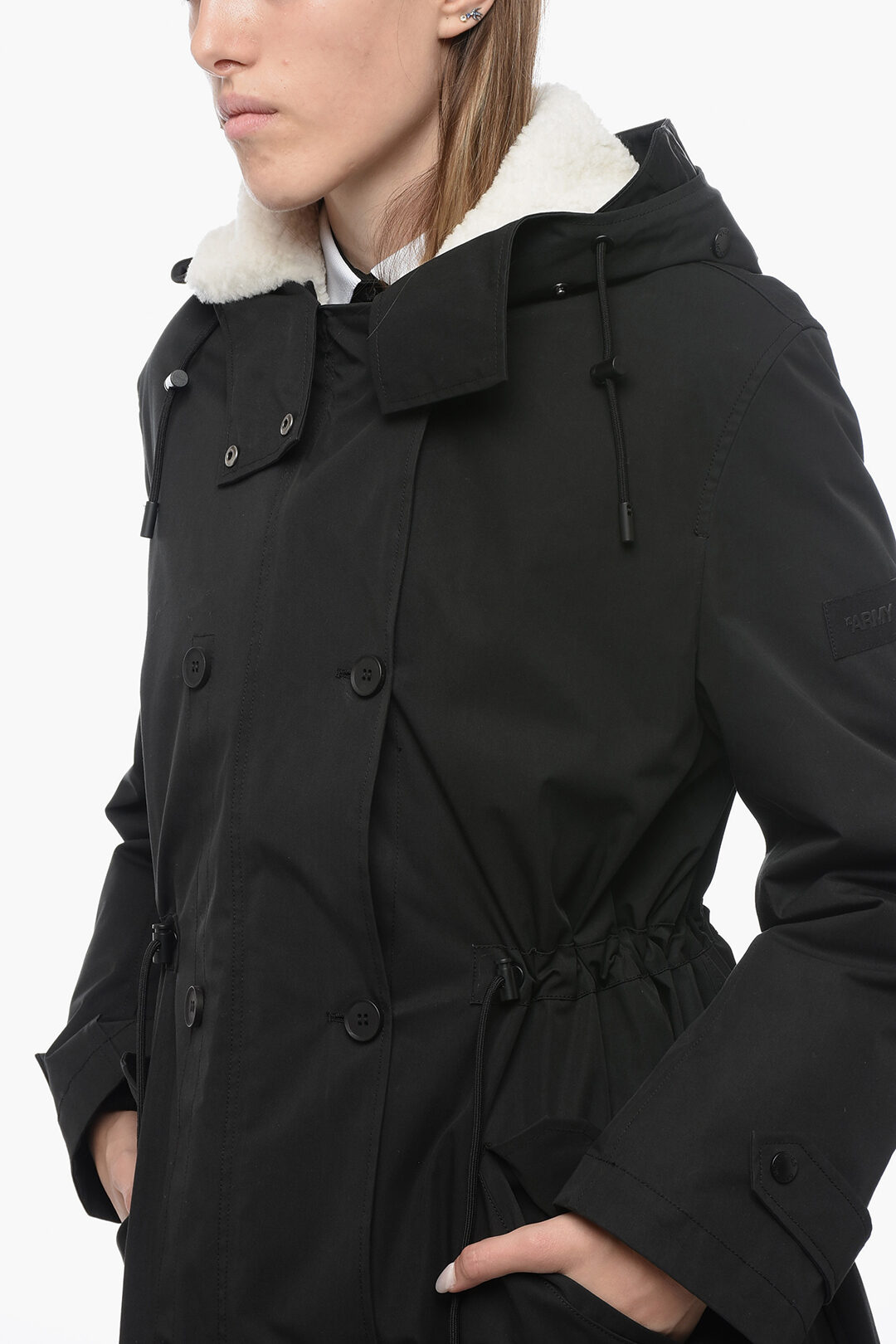 Army parka with fur hood online