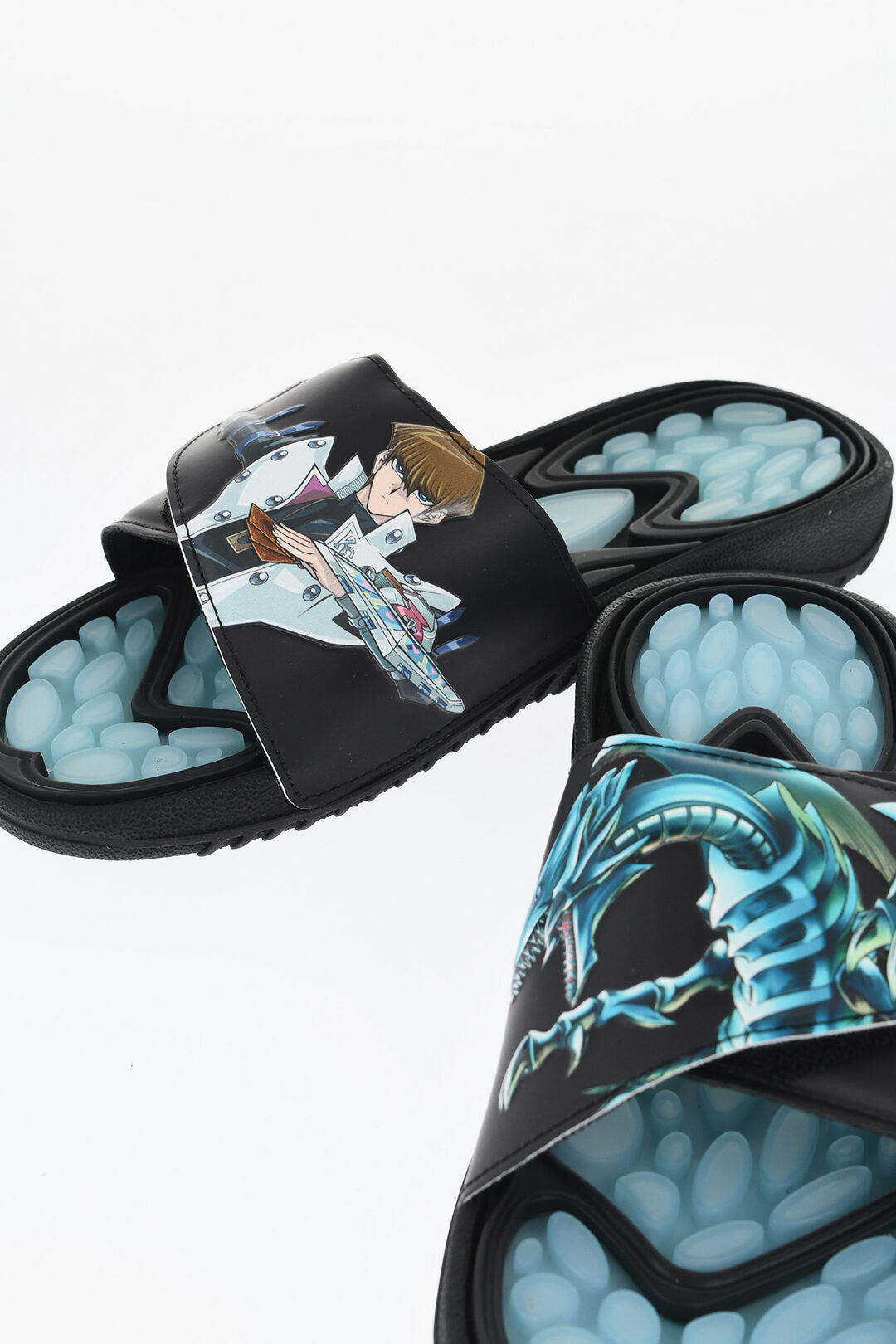 Adidas YU-GI-OH! Printed REPTOSSAGE Slides men Glamood Outlet
