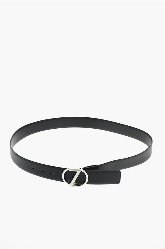 Ermenegildo Zegna Z ZEGNA 40mm Leather Belt men - Glamood Outlet