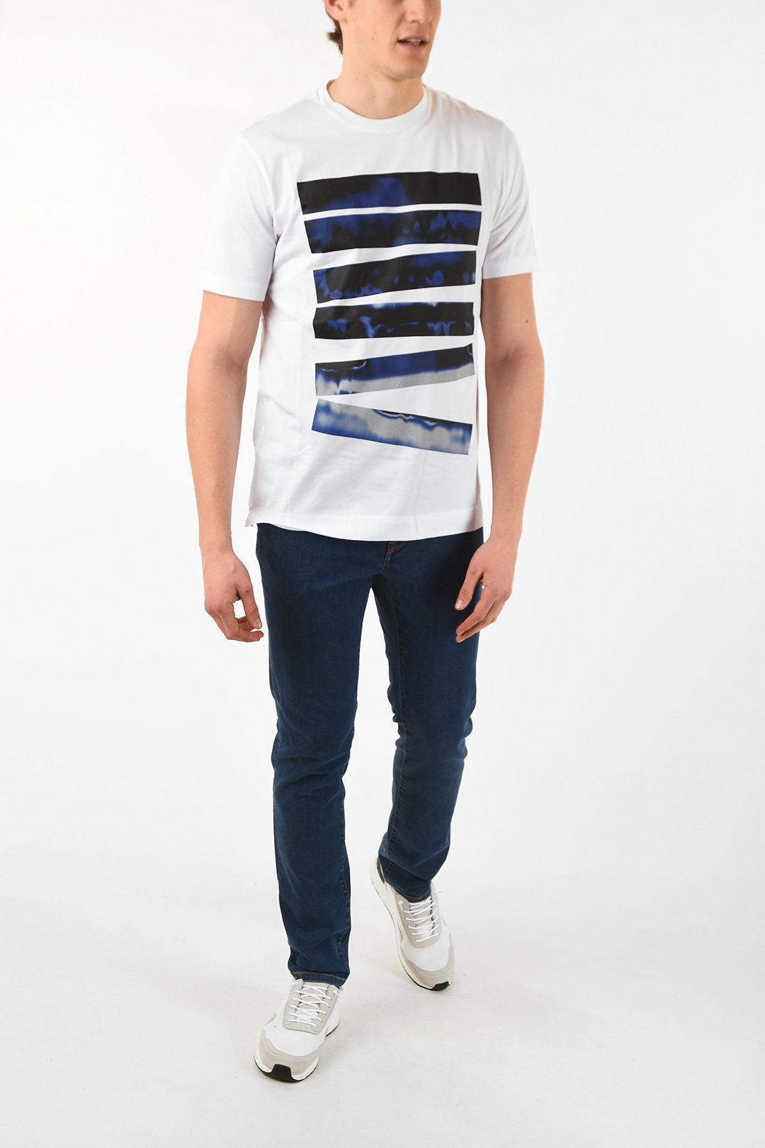 Ermenegildo Zegna Z ZEGNA Printed Crew-Neck T-Shirt men