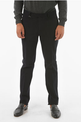 Z Zegna Canvas Pants in Black for Men Mens Clothing Trousers Slacks and Chinos Casual trousers and trousers 