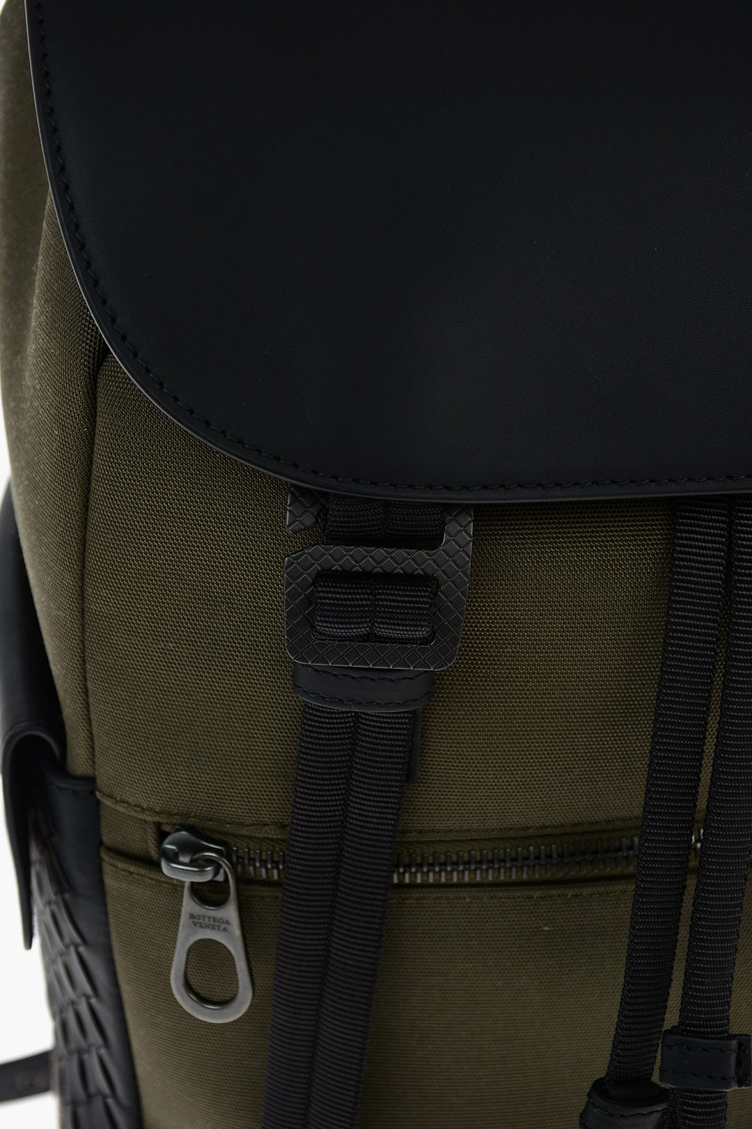 Bottega Veneta Zaino in Canvas SASSOLUNGO con Finiture in Pelle uomo -  Glamood Outlet