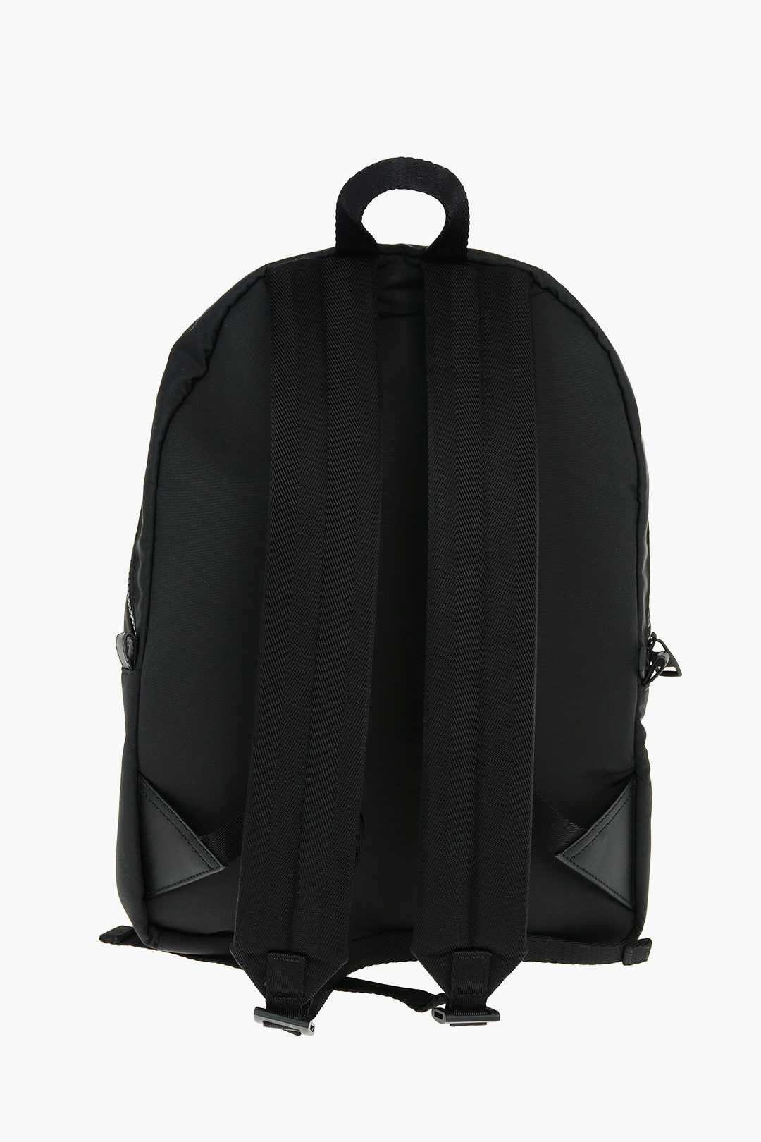 County of Milan zaino uomo in nylon con stampa iconica nero