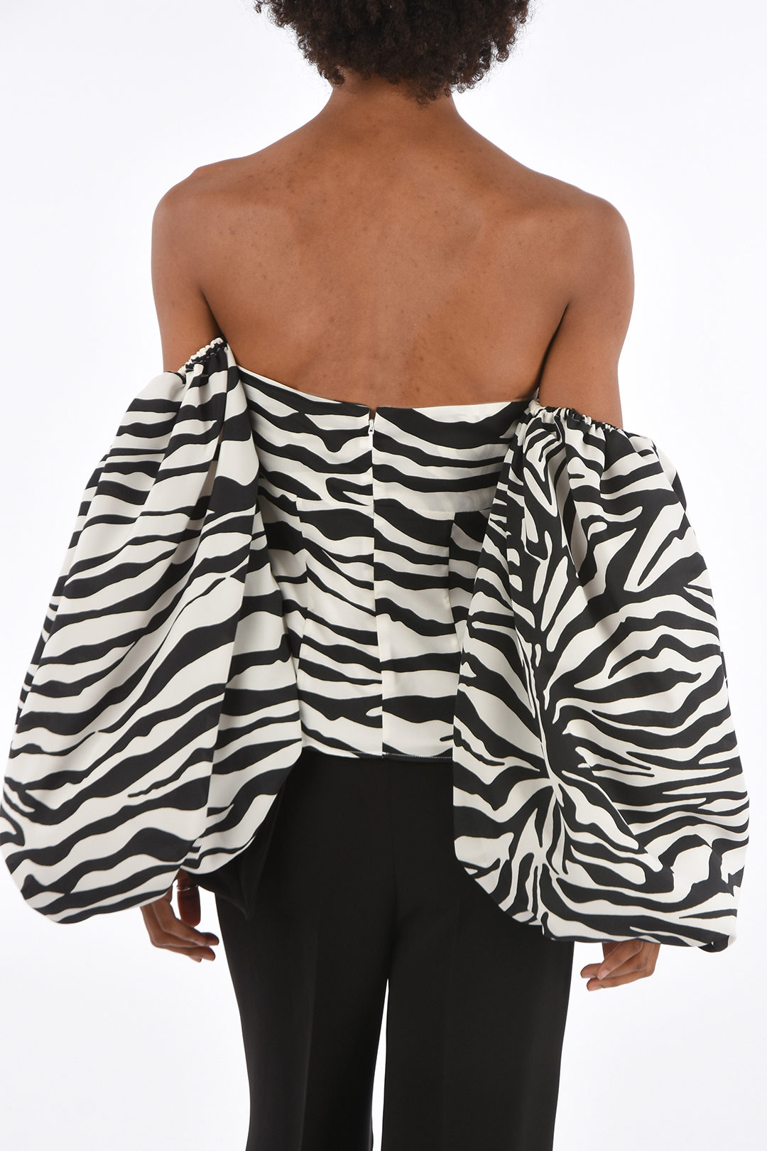 Zebra Printed BALOON Top