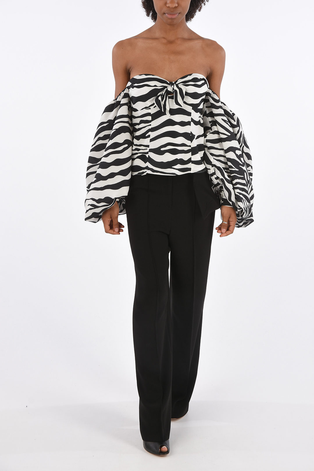 Zebra Printed BALOON Top