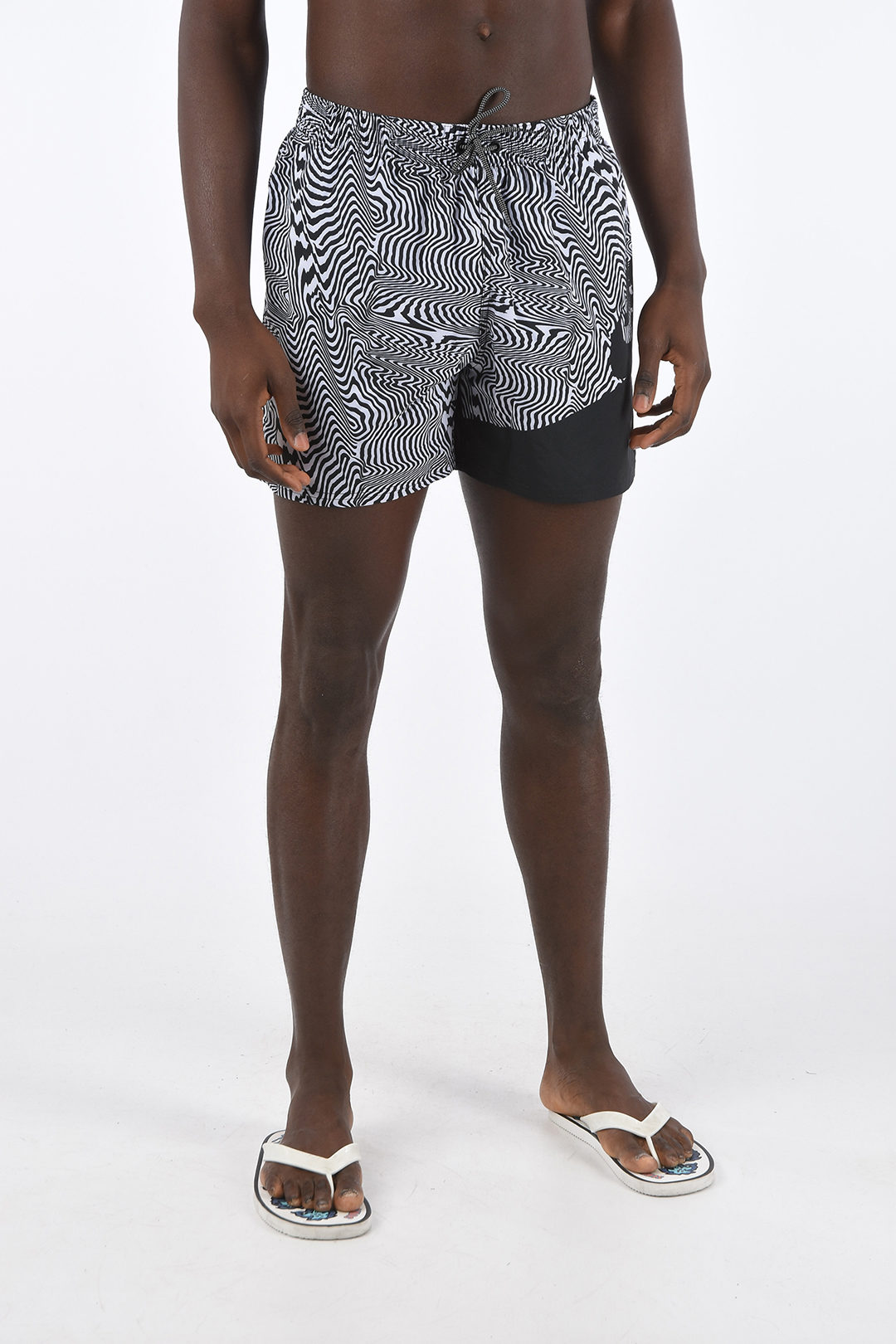 ongerustheid zelfmoord Laptop Nike Zebra Printed Boxer Swimsuit men - Glamood Outlet
