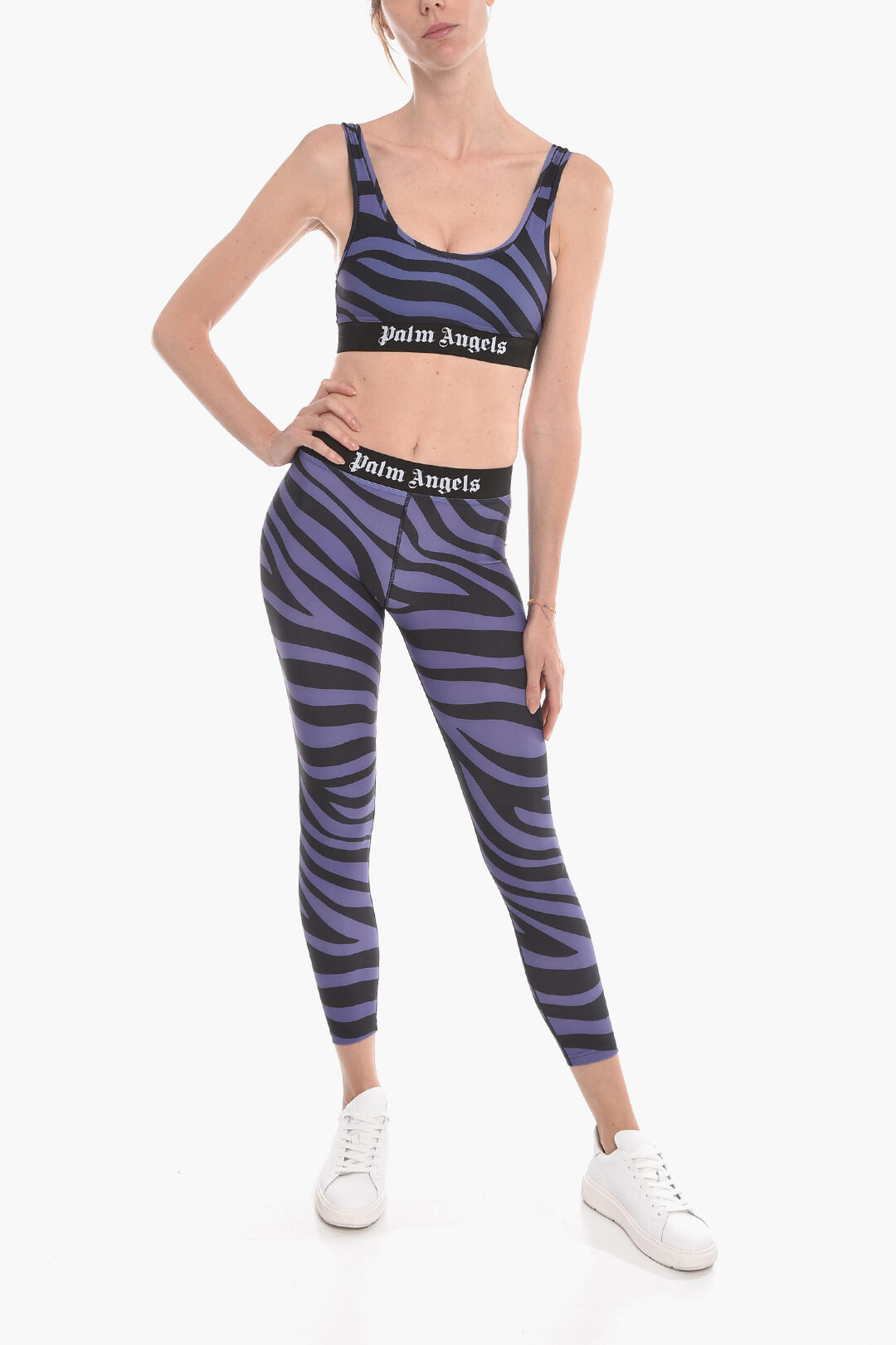 Palm Angels Zebra-printed Leggings with Logoed Elastic Waistband women - Glamood  Outlet
